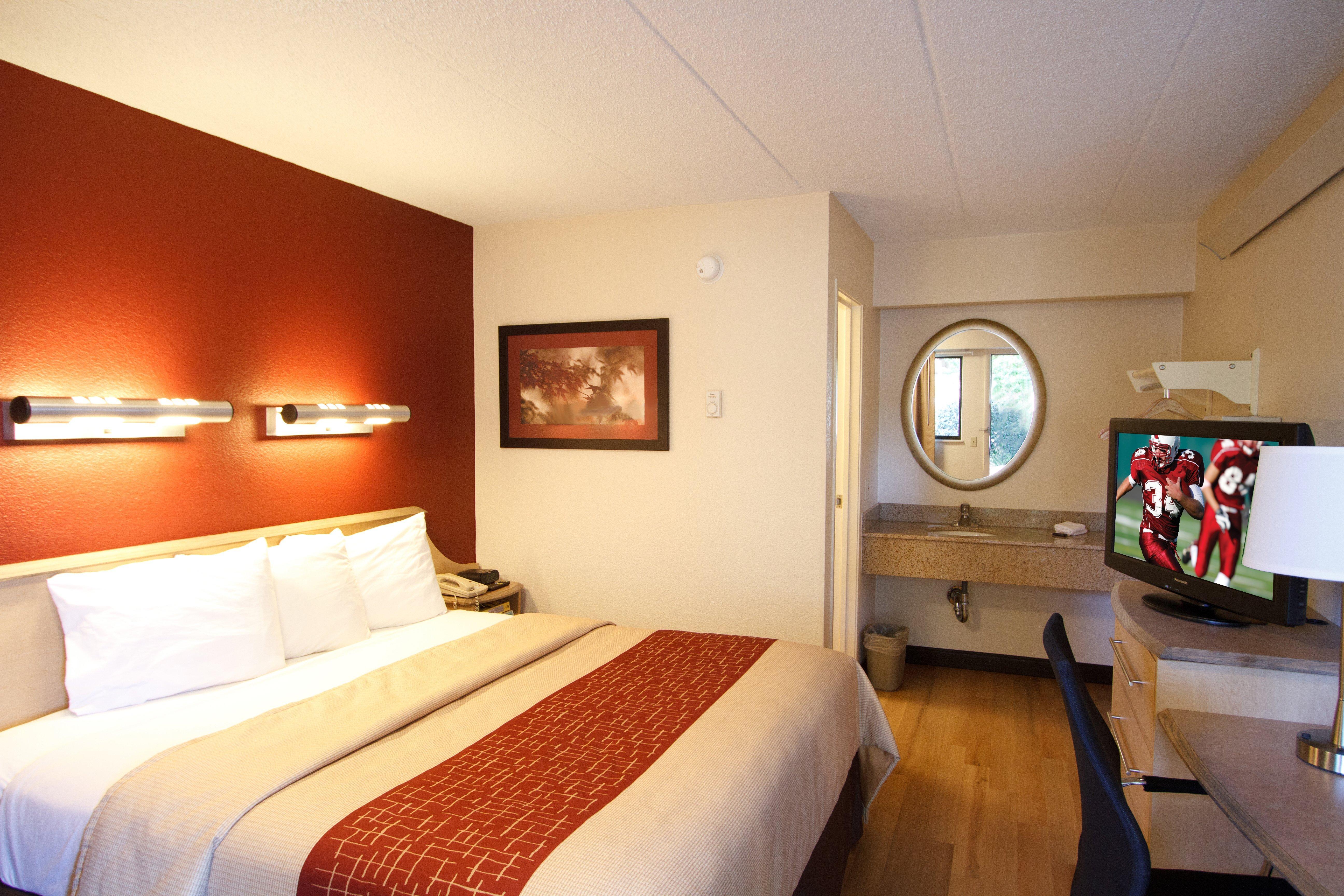 Red Roof Inn Wilkes-Barre Arena Екстер'єр фото